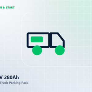 25.6V 280Ah Heavy Truck Parking Battery