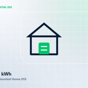 5.12kWh Wall-Mounted Home Battery (51.2V 100Ah)