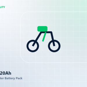 60V 20Ah E-Scooter Battery Pack