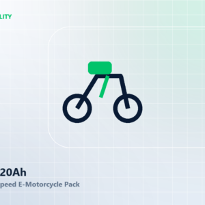72V 20Ah High-Speed E-Motorcycle Battery