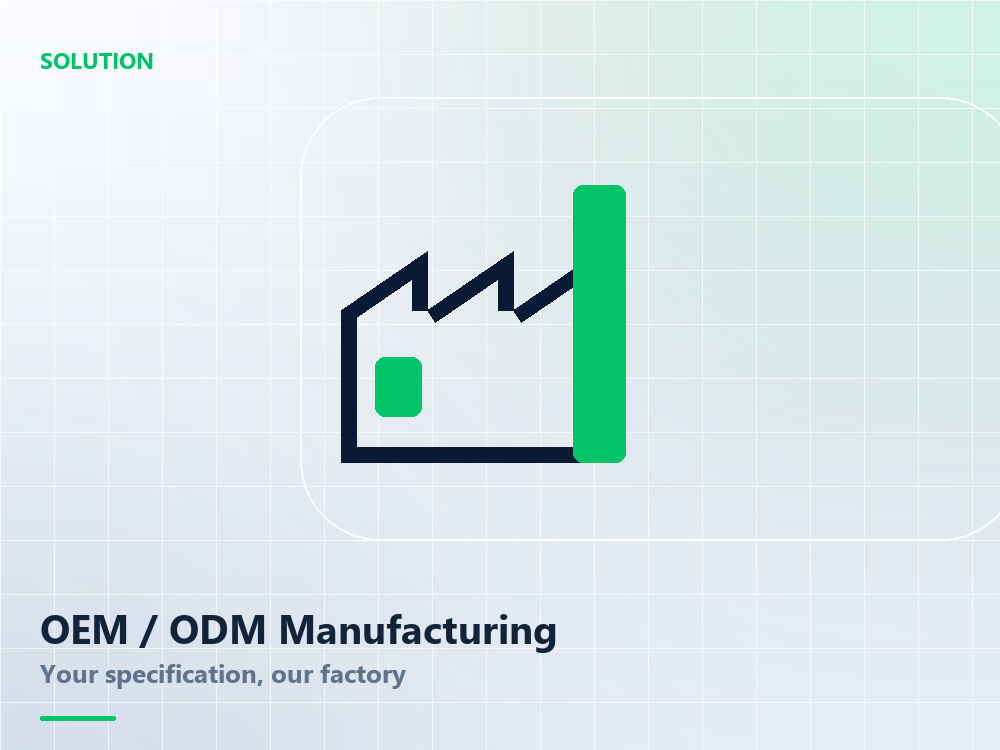OEM and ODM Battery Manufacturing Partnership